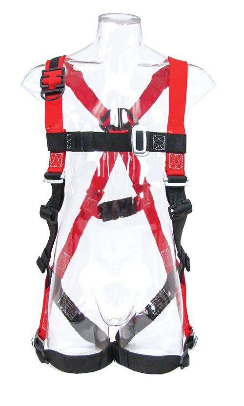 H Style Harness with Fixed chest strap and nylon loop back attachment -  Bashlin Industries, Inc.
